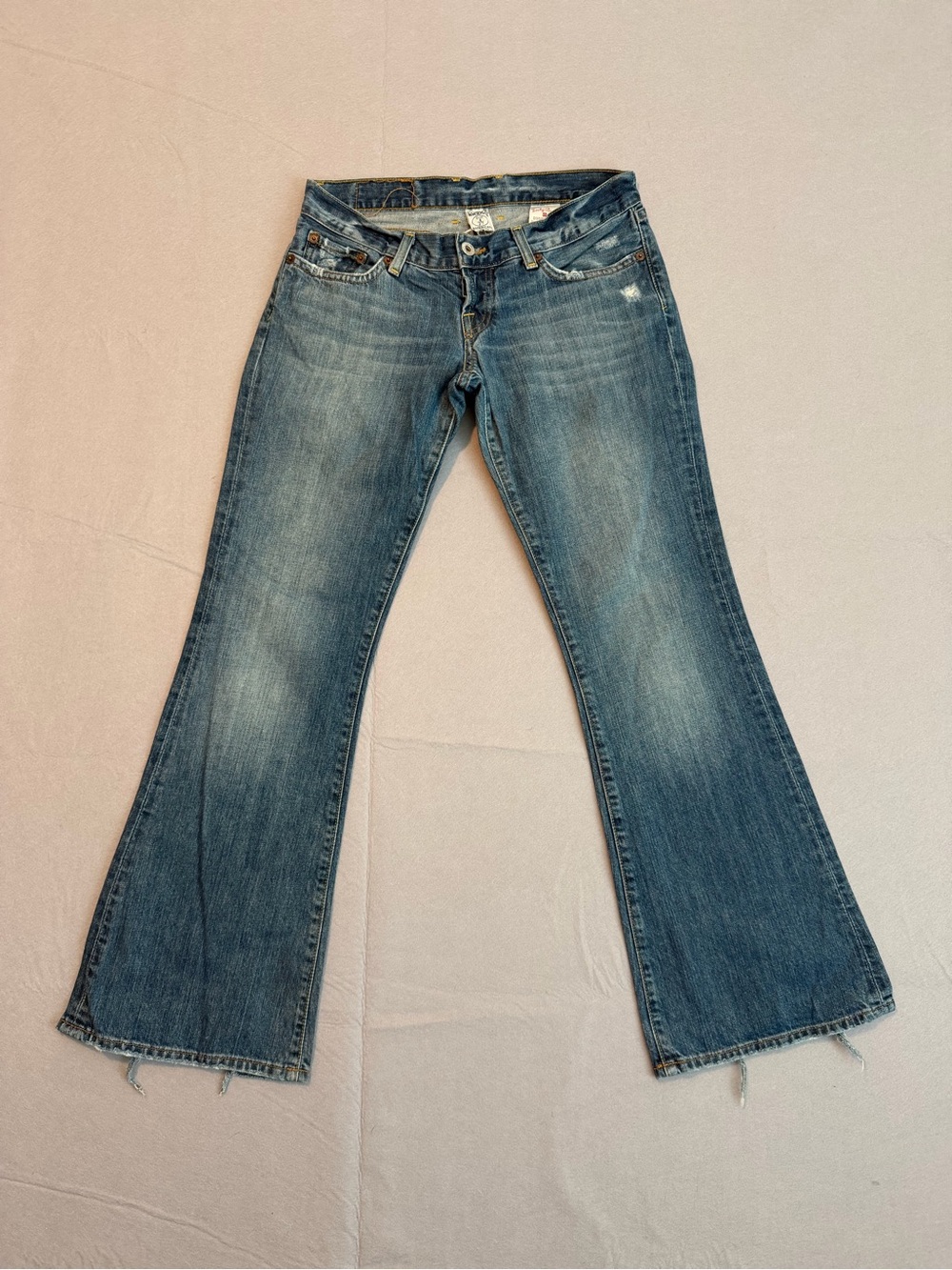 Vintage Lucky Brand Dungarees "Lil Maggie Jean" - Women's Size 4/27 Made In USA